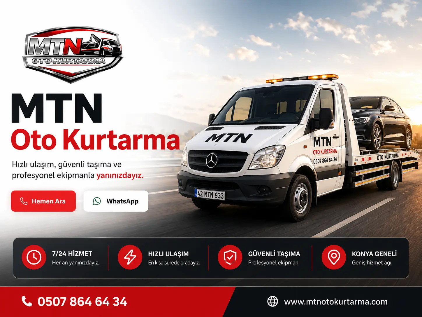 MTN Oto Kurtarma proje görseli